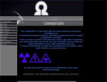 Tablet Screenshot of omegalabs.eu